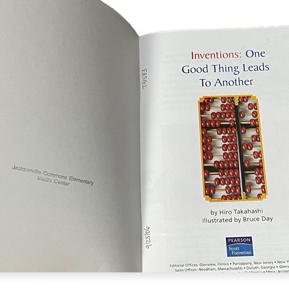 Inventions: One Good Thing Leads To Another By Hairo Takahasi Childrens Book - Picture 2 of 3